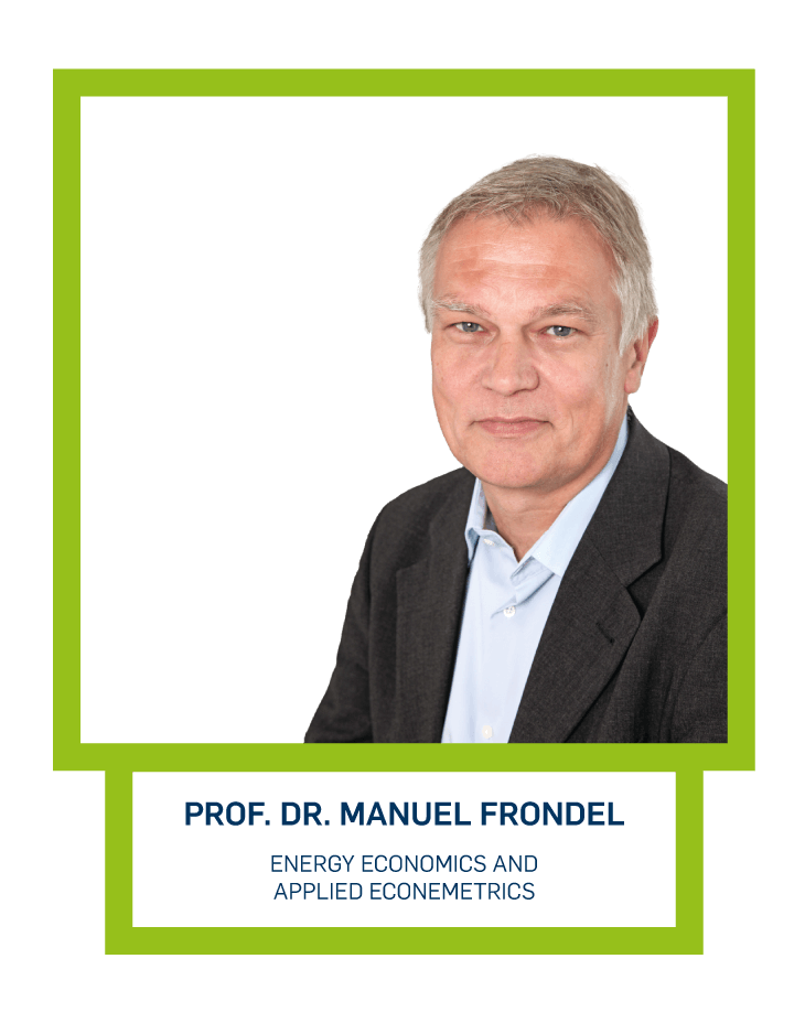 Prof. Dr. Manuel Frondel - Energy Economics and Applied Econemetrics