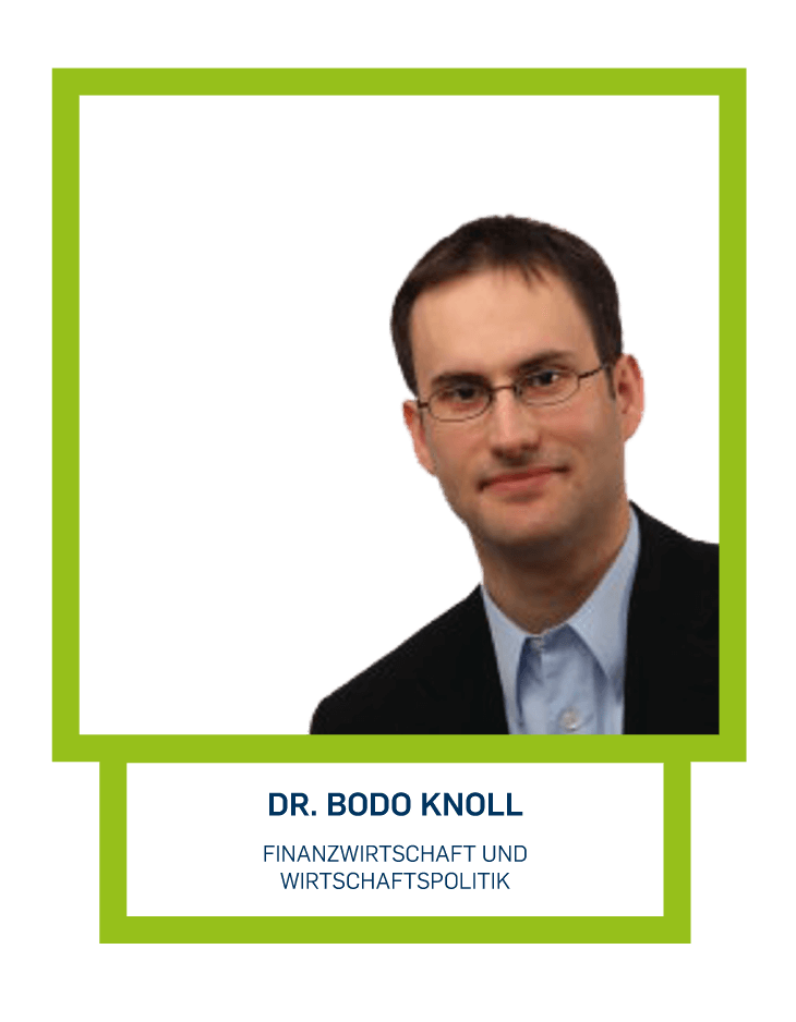 Dr. Bodo Knoll - Finanzwirtschaft und Wirtschaftspolitik
