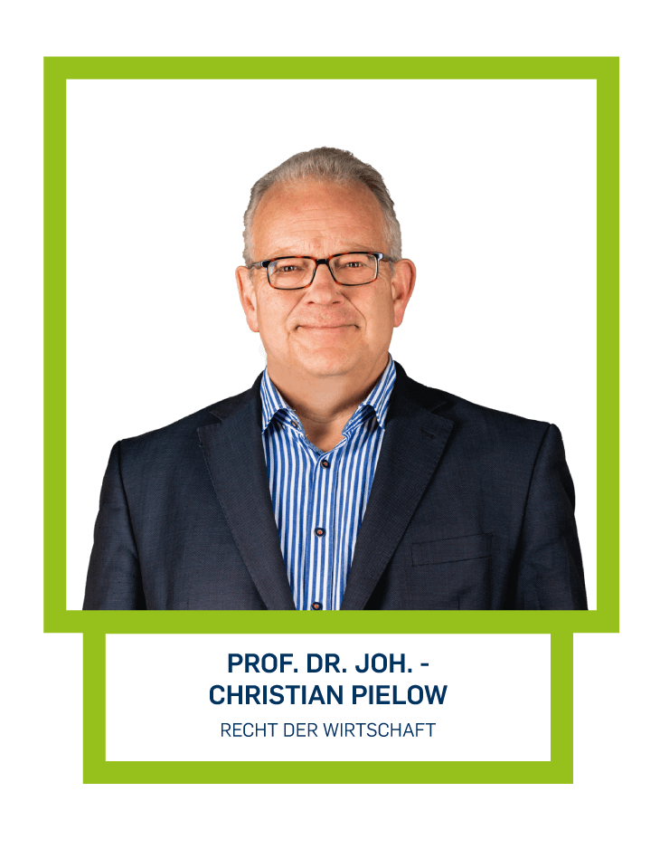 Prof. Dr. Joh. - Christian Pielow - Recht der Wirtschaft