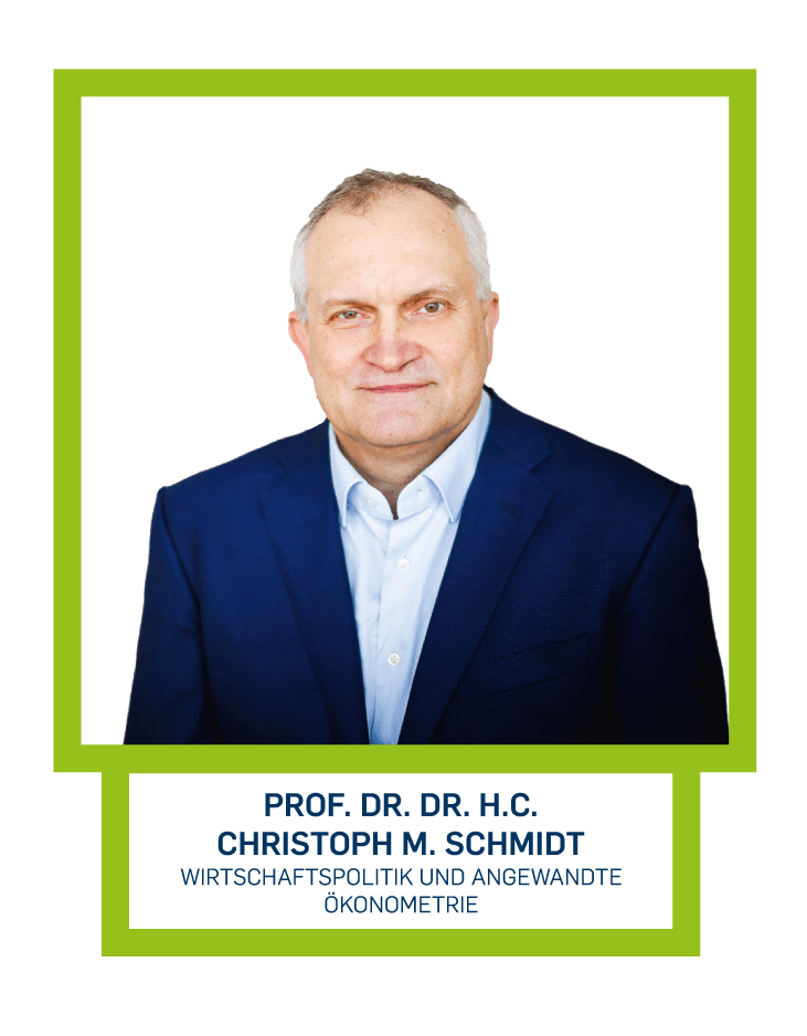 Prof. Dr. Dr. H.C. Christoph M. Schmidt - Wirtschaftspolitik und angewandte Ökonometrie