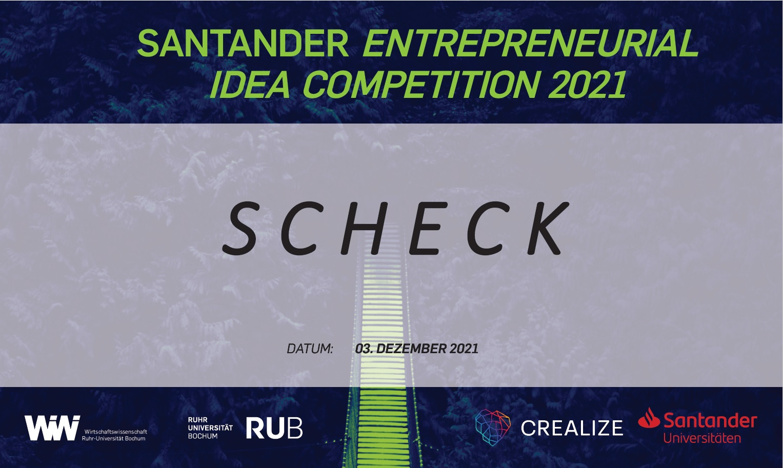 Gewinner-Teams der Santander „Entrepreneurial Idea Competition“ ausgezeichnet